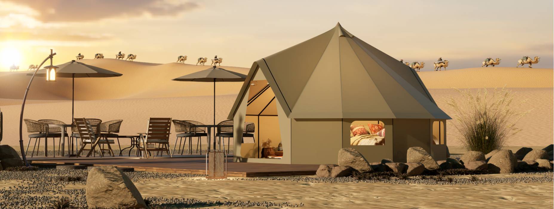 清河县露营酒店帐篷产品